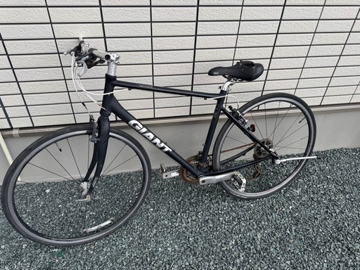 クロスバイク GIANT R3 黒 クロスバイク GIANT ESCAPE R3 3×8 クロモリフォーク アルミフレーム