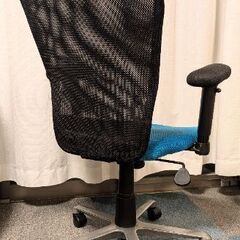 【使用感あり】メッシュデスクチェア・上下昇降・肘掛け昇降｜在宅ワークにどうぞの画像