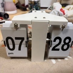 バタバタ時計の画像