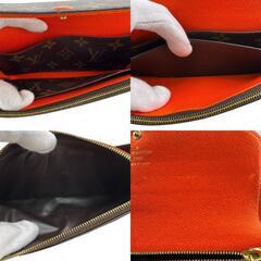 ルイヴィトン LOUIS VUITTON 長財布 モノグラム ポルトフォイユエミリー M61578 ブラウンの画像