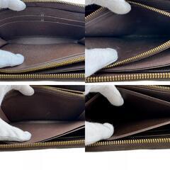 ルイヴィトン LOUIS VUITTON 長財布 ダミエ ジッピーウォレット ラウンドジップ N60015 ブルーの画像