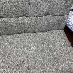 ニトリ　背もたれと肘掛けが動くソファーベッドの画像