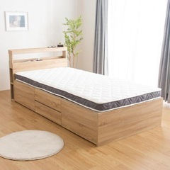 ニトリ　ベットフレームの画像