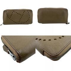 エルメス HERMES 長財布 エブリンジップ ラウンドジップ ブラウンの画像