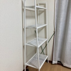 IKEA ラック 白の画像