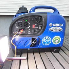 地震・吹雪による停電などの非常用に インバーター発電機YAMAHA  EF900isの画像