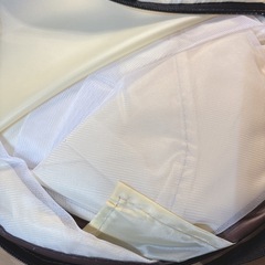 洗濯物カバー 雨よけ 目隠しカバー 簡単設置 幅160cm 梅雨対策 花粉対策の画像