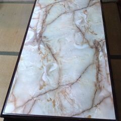 【お話し中】大理石調応接机の画像