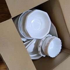 【ヤマザキ◎白いお皿64点◎レトロ有り】の画像