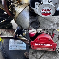 農機具 管理機 耕耘機                     MMR65 6馬力    の画像