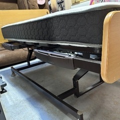 France bed フランスベッド レステックス電動ベッド3モーター01FN シリーズ マット付美品の画像