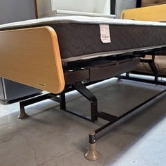 France bed フランスベッド レステックス電動ベッド3モーター01FN シリーズ マット付美品の画像
