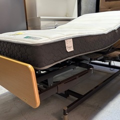 France bed フランスベッド レステックス電動ベッド3モーター01FN シリーズ マット付美品の画像