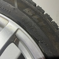 175/55R15  VRX3  バリ山　4本　ホイールセットの画像