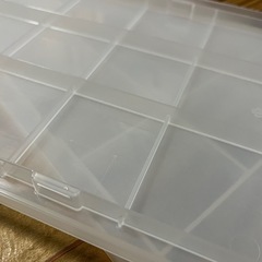 無印　ポリプロピレンケース　天板のみ2枚セット　の画像