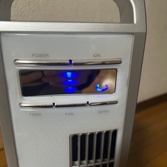 未使用級　美品　ミニタワーファン　冷風扇の画像