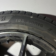 195/50R16  VRX3  バリ山　4本　ホイールセットの画像