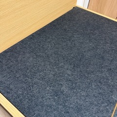 シングルベッド照明＆コンセント2口付　ナチュラルの画像