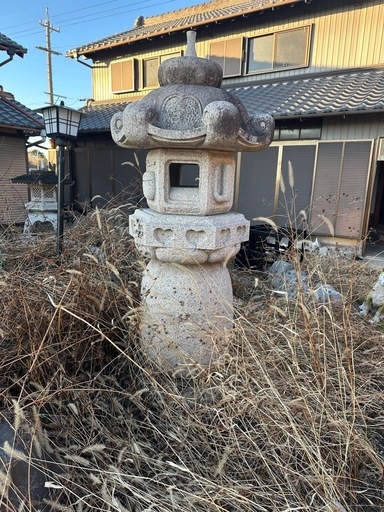和風のお庭に！善導寺型石灯籠