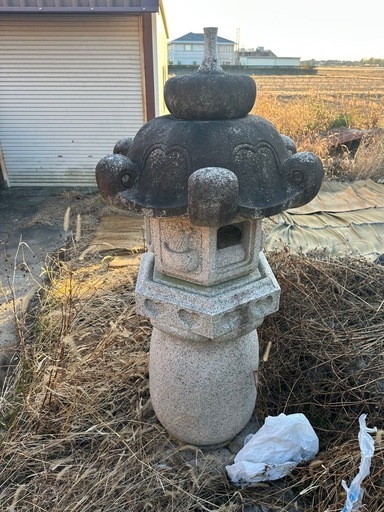 和風のお庭に！善導寺型石灯籠