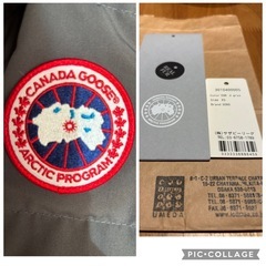 ★美品★カナダグース チェルシーパーカ、ダウンジャケット (レディース)ダークグレーの画像