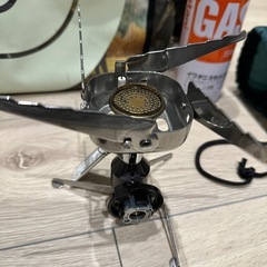 ソロキャンプの道具セットの画像