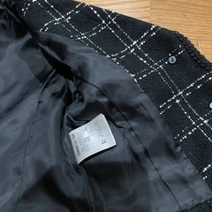 COMME CA ISMチェック柄ブレザー S（ 90 ）サイズの画像