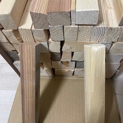 薪　木材詰め合わせ　80サイズ　21センチ　キャンプ　焚き火　売約済みの画像