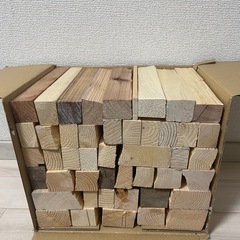 薪　木材詰め合わせ　80サイズ　21センチ　キャンプ　焚き火　売約済みの画像