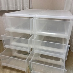 【12月受取希望】押入れ収納ケース3段の画像