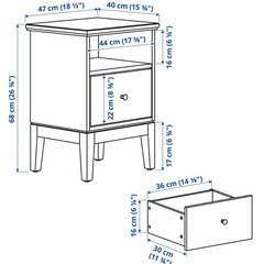 サイドテーブル　IKEA IDANAS イダネス　　※1/10までの画像