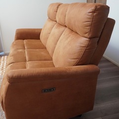 電動リクライニングソファの画像