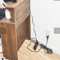 WEB限定商品》目隠しマントルピース／目隠し収納の画像