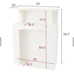 WEB限定商品》目隠しマントルピース／目隠し収納の画像