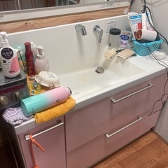 洗面化粧台1200cm（12/26取り外し予定）の画像