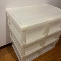 収納ボックス 衣装ケース 3段
の画像