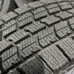 155/65R14  アイスナビ　バリ山　4本　ホイールセットの画像
