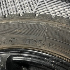 155/65R14  アイスナビ　バリ山　4本　ホイールセットの画像