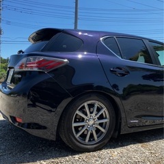 レクサス ct200h   214 前期　  サンルーフ　黒の画像