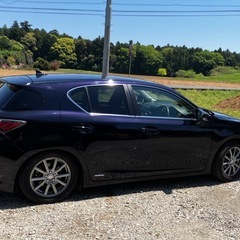 レクサス ct200h   214 前期　  サンルーフ　黒の画像
