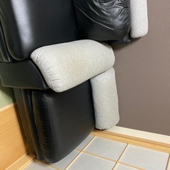 ソファー　カバー付きの画像