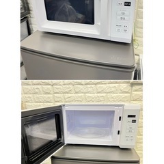 ①配送設置0円で🆗冷蔵庫&洗濯機✨✨電子レンジ‼️の画像