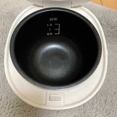 炊飯器　２号炊き　KOIZUMIの画像