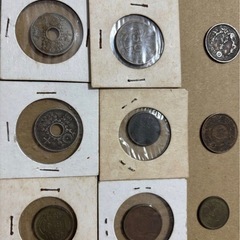 明治以降の古銭  ※お子さんと取りに来て頂ける方の画像