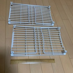 ダイソーの折りたたみラックの画像