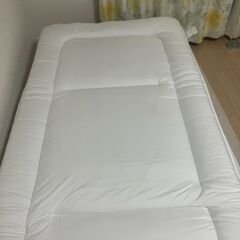 ニトリ シングル布団セット（枕・敷布団・掛布団）来客用3回程度 使用の画像