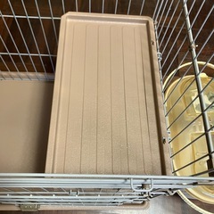 ペット　猫用大型ゲージ　３段　　キャリーバッグ付きの画像