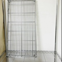  4段スチールラック 棚 メタルラック キッチンラック の画像