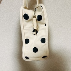 LE TALON LA COUSETTE キャンバスDOTスクエアトートバッグの画像