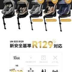 【新品未使用】チャイルドシート の画像